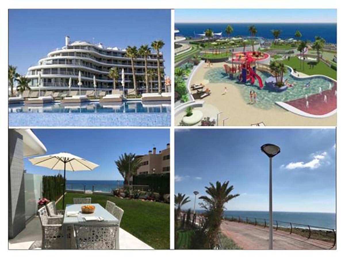 Infinity Luxury Sea View Apartment With Private Garden Arenales del Sol Exteriér fotografie